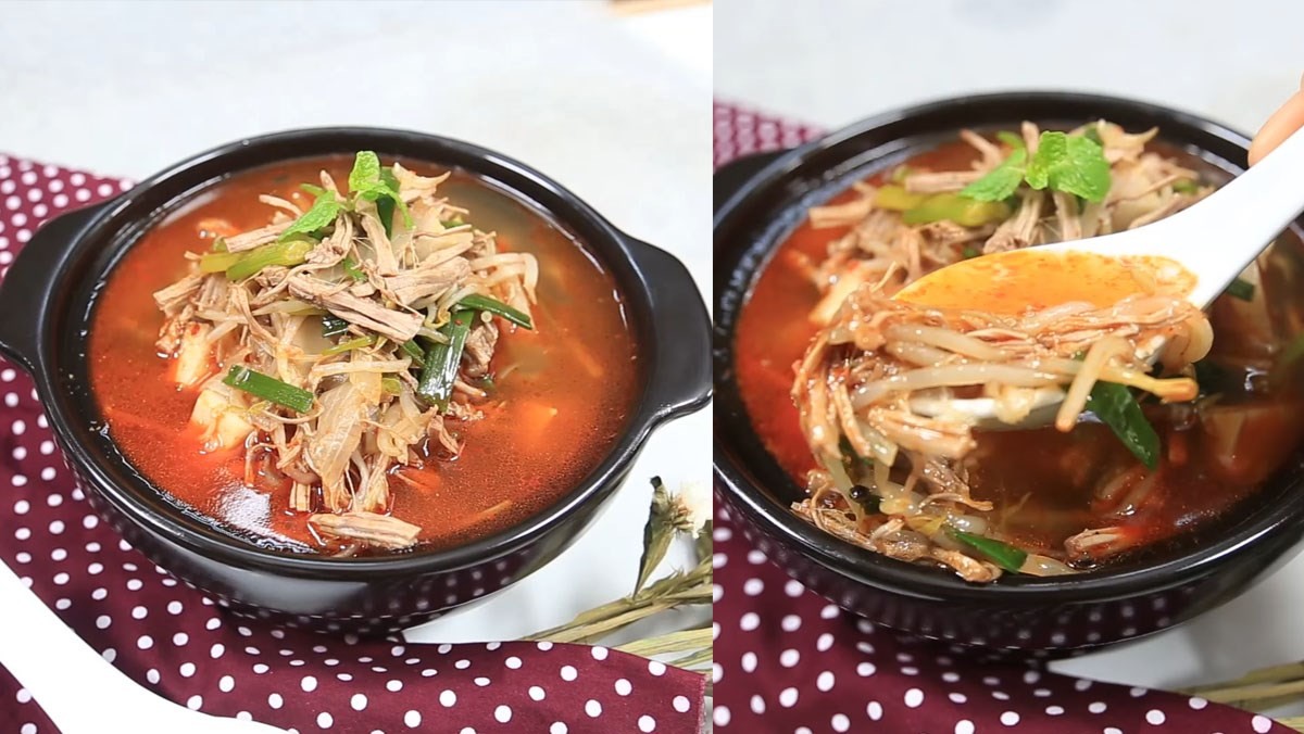 Súp thịt bò cay Hàn Quốc (Yukgaejang) chuẩn vị