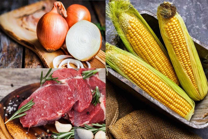 Súp thịt bò ngô sánh mịn, cung cấp năng lượng, một trong những cách nấu thịt cho bé ăn dặm được yêu thích.
