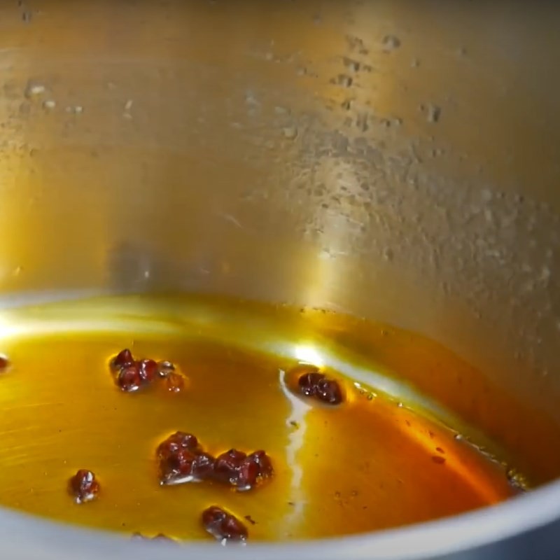Dầu màu điều đã thắng có màu sắc đẹp mắt
