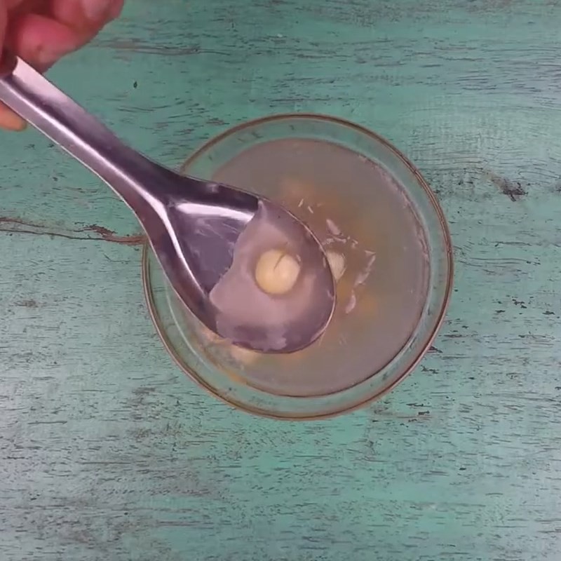 Bước 3 Thành phẩm Chè hạt sen bột sắn