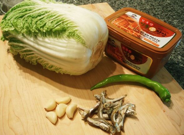 Cách làm súp cải thảo đậu nành thơm ngon 2