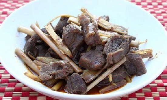 Cách làm thịt bò kho gừng sả ngon tuyệt