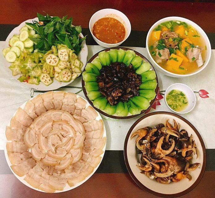 mâm cơm gia đình, 100 mâm cơm gia đình mang đậm hương vị ẩm thực 3 miền Bắc – Trung – Nam dễ thực hiện