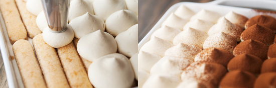 Cách làm bánh tiramisu kem Pho Mai ngon tuyệt - bánh tiramisu
