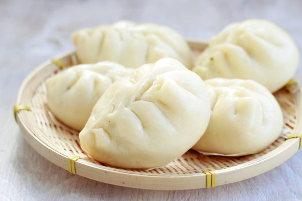 Cách làm bánh bao không nhân kiểu Hàn