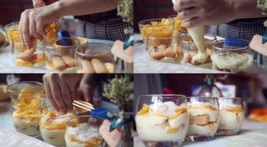 Cách làm bánh tiramisu hoa quả ngon tuyệt ngay tại nhà - banh tiramisu