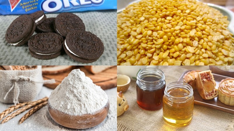 Nguyên liệu món ăn bánh trung thu oreo