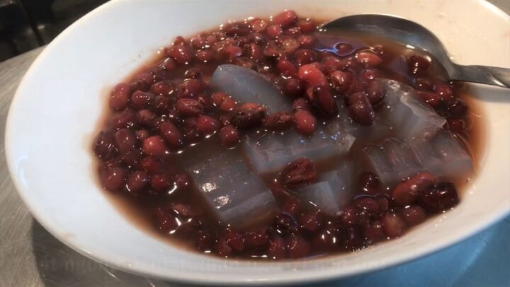 Chè đậu đỏ đường phèn
