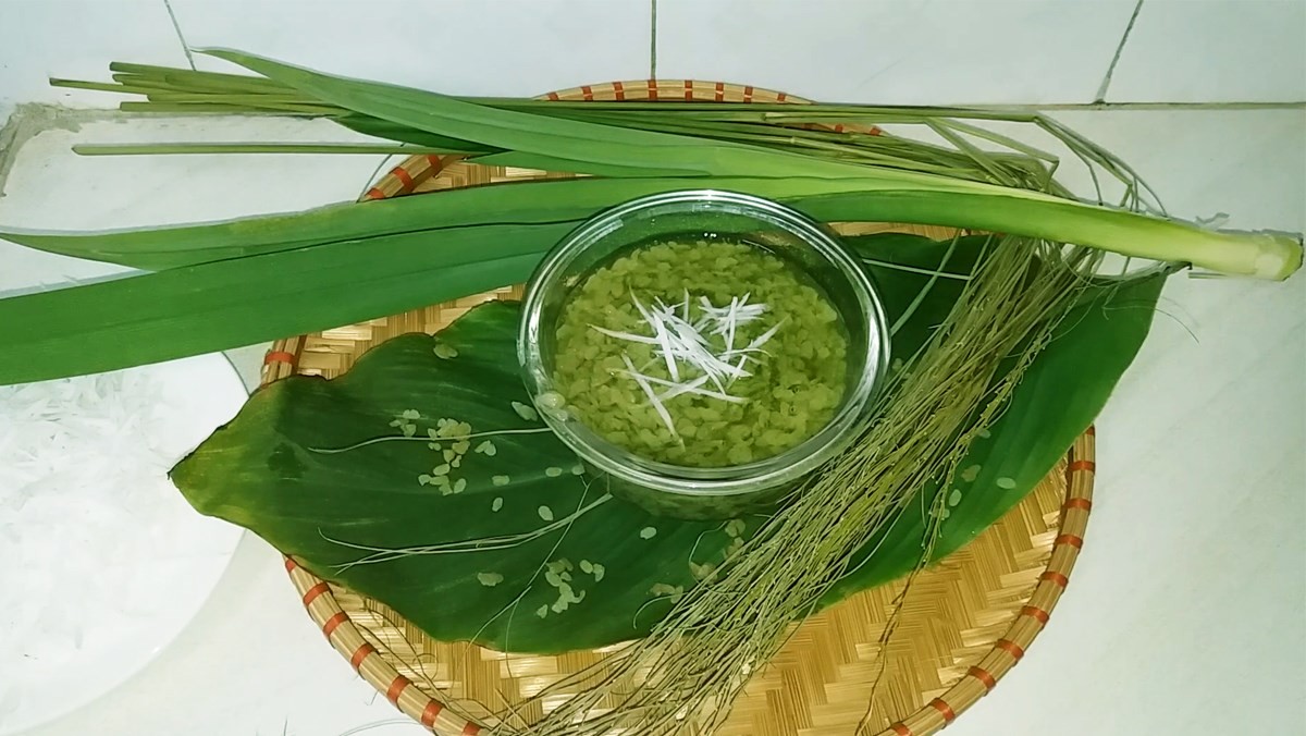 Chè cốm tươi xanh dẻo thơm, món chè ngon Hà Nội