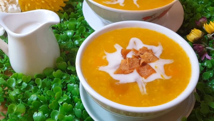 Chè bí đỏ đậu xanh thanh mát, ngọt bùi