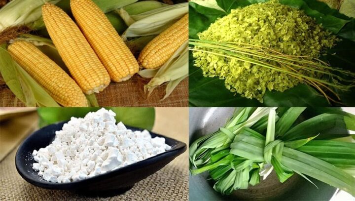 Nguyên liệu tươi ngon cho cách nấu chè cốm ngô