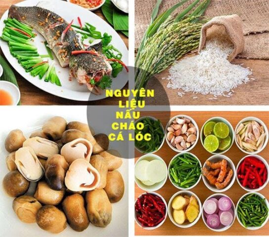 Chọn nguyên liệu tươi ngon cho món cháo cá lóc đơn giản