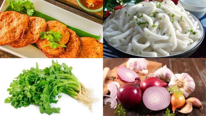 Nguyên liệu món ăn cách nấu bánh canh cá thu nhanh gọn bằng nồi inox 304 chất lượng