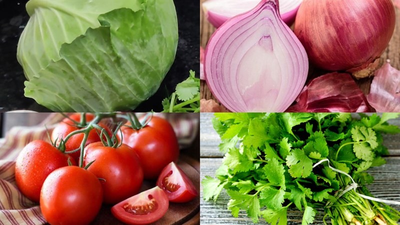 Nguyên liệu tươi ngon cho món cháo đậu đỏ thịt heo bí xanh ăn dặm
