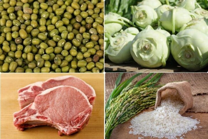 Nguyên liệu cơ bản để chuẩn bị các công thức cách nấu cháo su hào cho bé