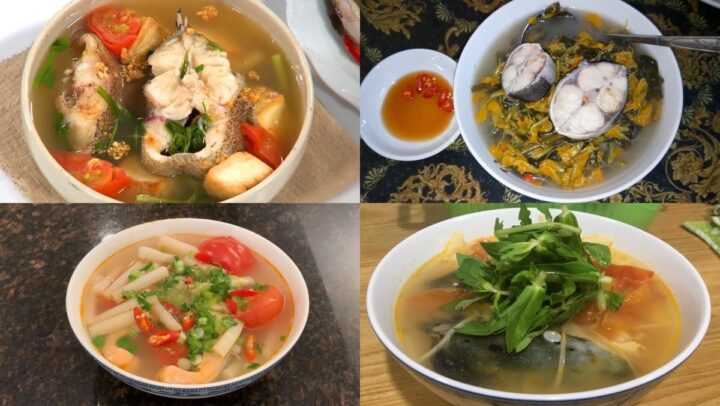 Canh chua cá bạc má