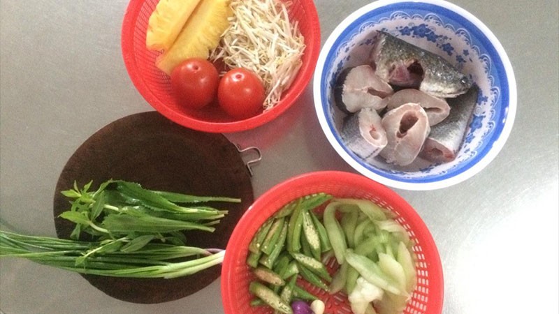 Sơ chế nguyên liệu