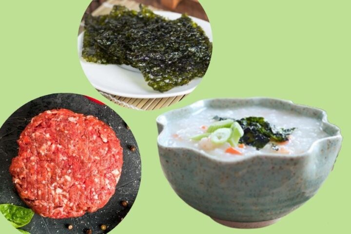 Cháo thịt bò rong biển giàu dinh dưỡng cho sự phát triển toàn diện của bé