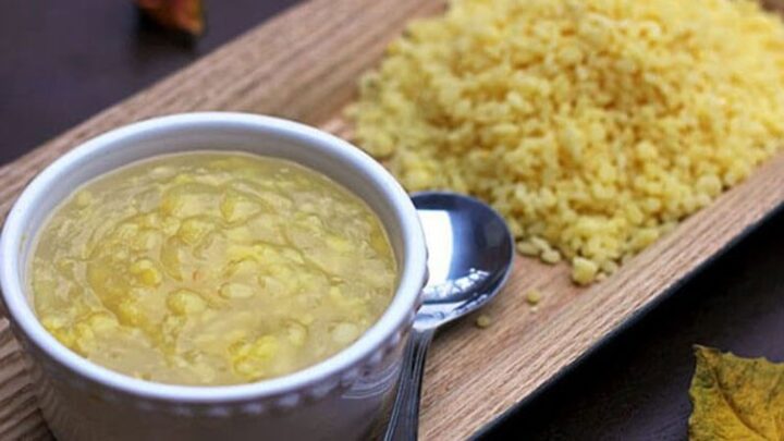 Chè hoa cau bằng bột năng