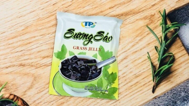 Nguyên liệu cần chuẩn bị cho món sương sáo giòn mát