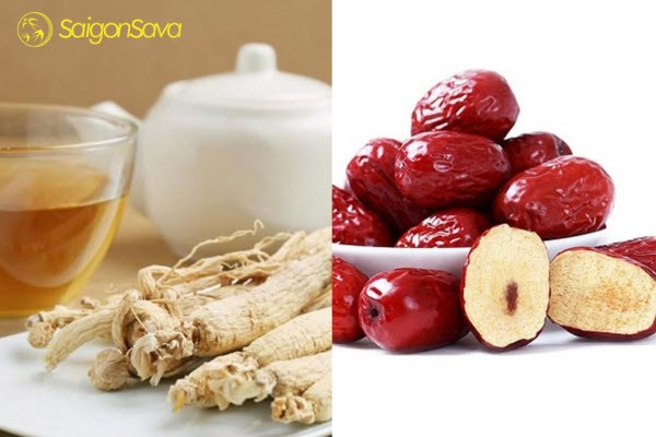 Cách nấu trà nhân sâm táo đỏ bổ dưỡng thơm ngon đơn giản ai cũng làm được