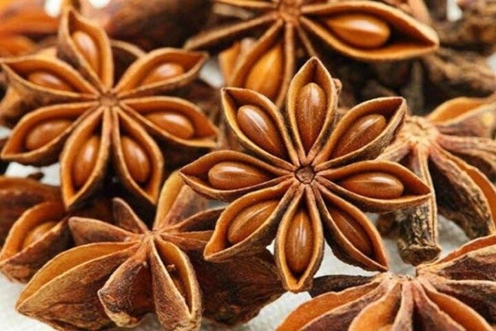 Hoa hồi khô được sử dụng trong nấu ăn để tăng hương vị