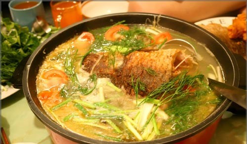 cách nấu canh dưa chua cá chép ngon