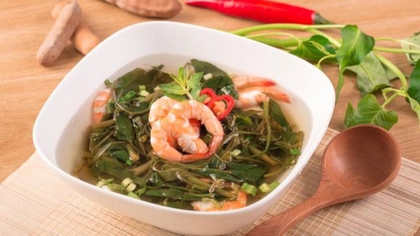 Giá trị dinh dưỡng và lượng calo trong món canh rau muống me chua thanh mát
