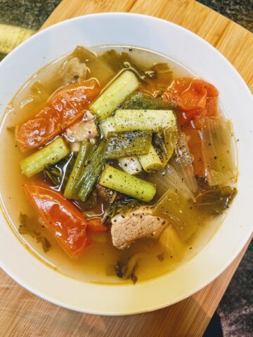 canh dua chua
