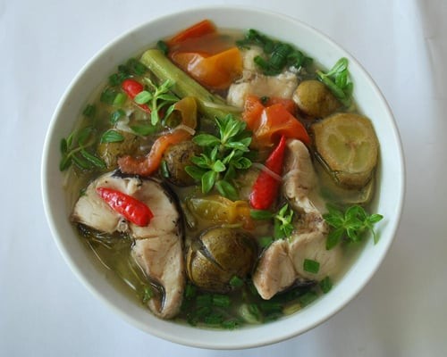 Món canh sấu thịt nạc thanh mát, đậm đà, chuẩn vị amthucdocdao.com