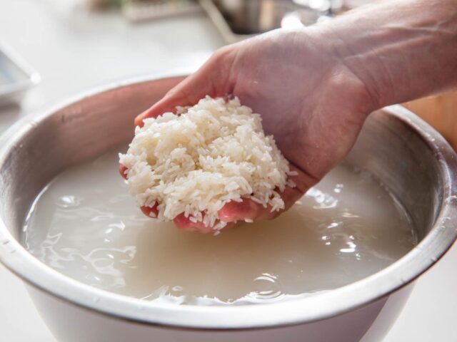 cách nấu cháo sánh mịn - hình 1