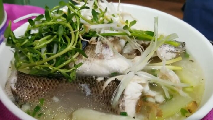 Cháo cá lóc nấu bầu ngon ngọt