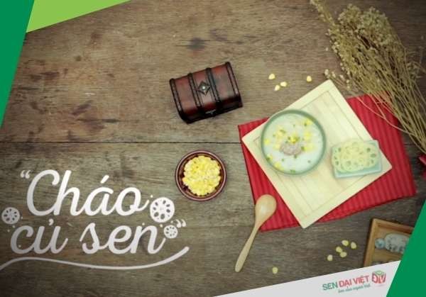 Cháo củ sen dinh dưỡng cho bé ăn dặm