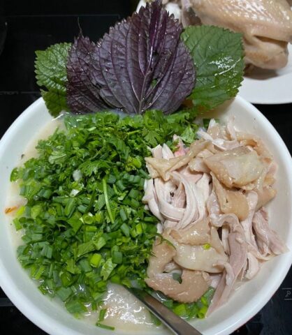 chao ga hanh la tia to gE1BBABng giE1BAA3i cE1BAA3m recipe main photo