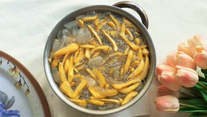 Món chè mít đát hạt é thanh mát - một công thức cách nấu chè hạt mít