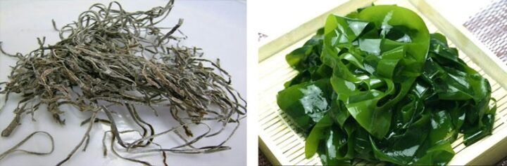 Phổ tai khô đã được thái sợi, nguyên liệu chính trong cách nấu chè đậu xanh phổ tai