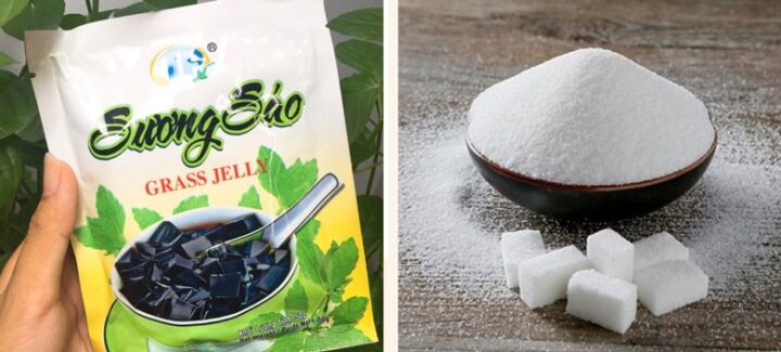 Nguyên liệu chính để nấu chè sương sáo thơm ngon chuẩn vị