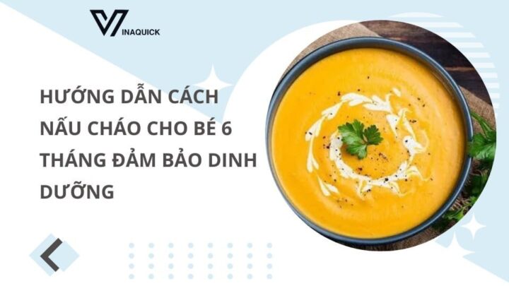 Các bà mẹ đang nấu cháo cho em bé