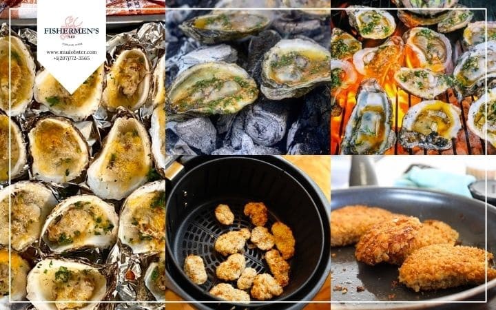 Hình ảnh minh họa các cách nấu hàu ngon nhất với nhiều phong cách chế biến đa dạng.