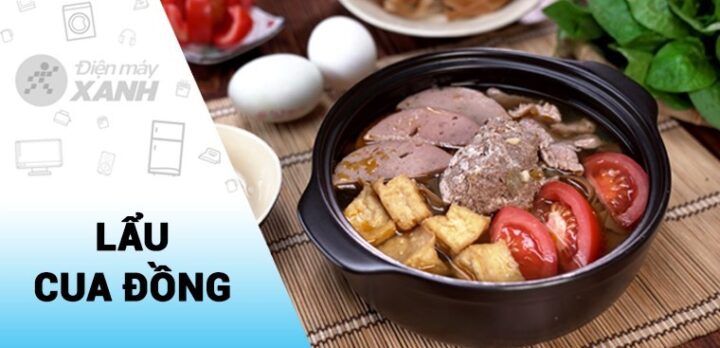 Lẩu cua đồng chuẩn vị, ăn hoài không ngán