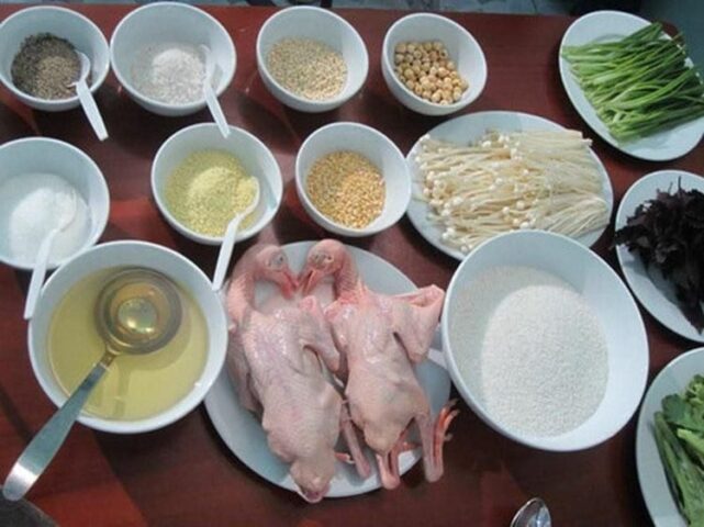 Cách làm sạch chim bồ câu giúp món cháo thơm ngon và không còn mùi hôi