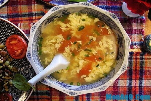 Canh cà chua đậu phụ trứng thơm ngon, bổ dưỡng với màu sắc bắt mắt, cách nấu canh cà chua với đậu phụ dễ làm
