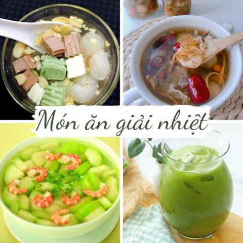 mon an giai nhiet