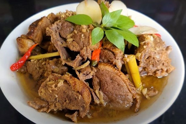 mon vit nau gia cay mien trung