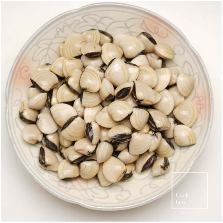 Chọn ngao trắng tươi ngon cho món canh