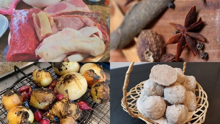 Nguyên liệu món ăn phở bò viên