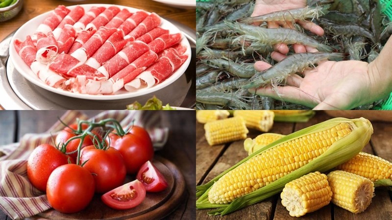 Nguyên liệu món ăn bún nước lèo chay