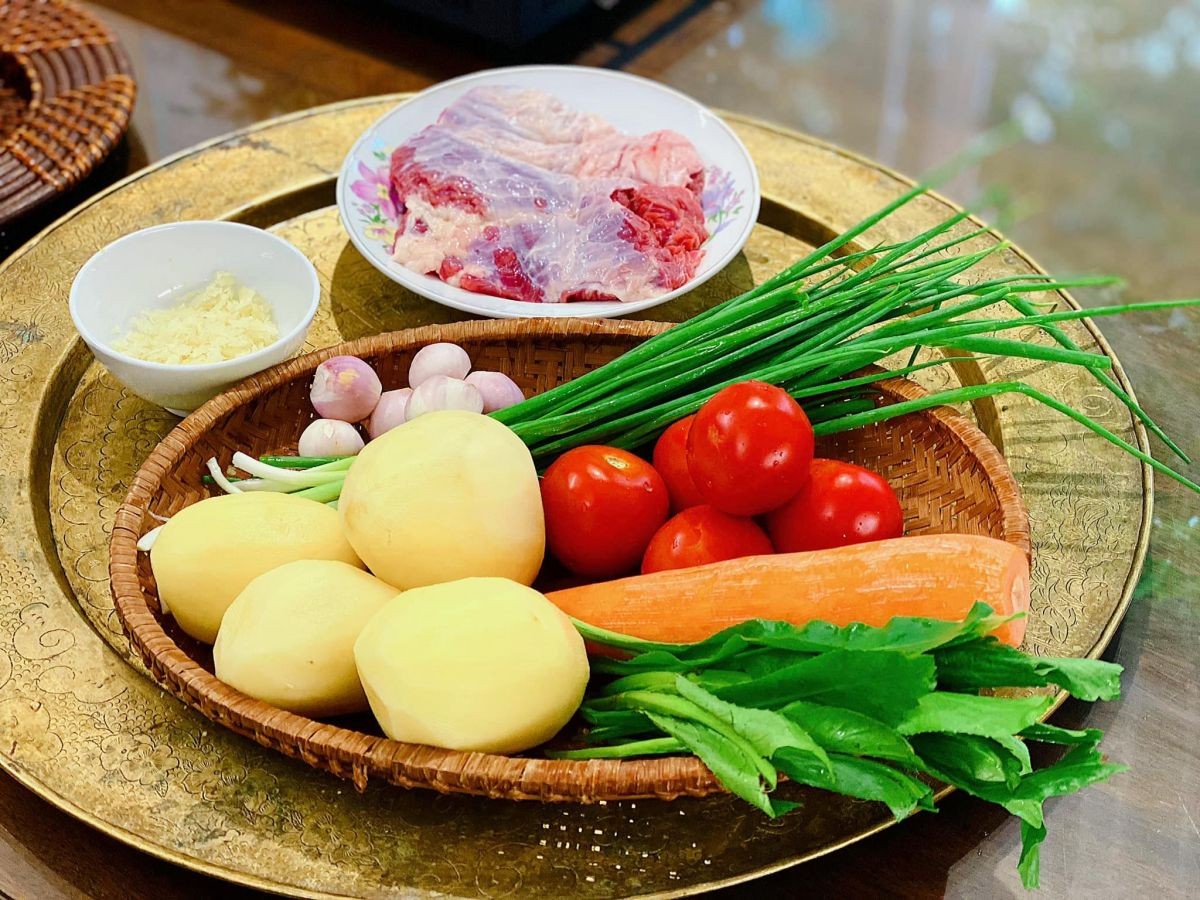 Nguyên liệu làm Xôi hoàng phố