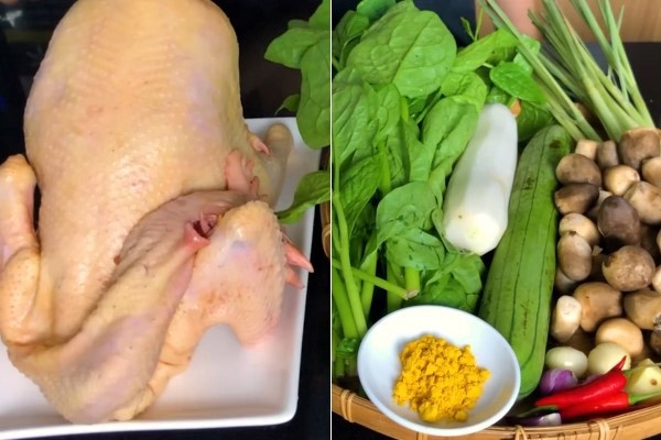 Các nguyên liệu tươi ngon cần thiết cho cách nấu gà hầm sả tại nhà