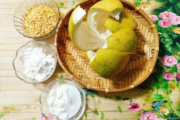 Nguyên liệu nấu chè bưởi